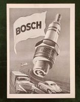 Porsche 356 Bosch Zündkerze Werbung 1958 Niedersachsen - Danndorf Vorschau