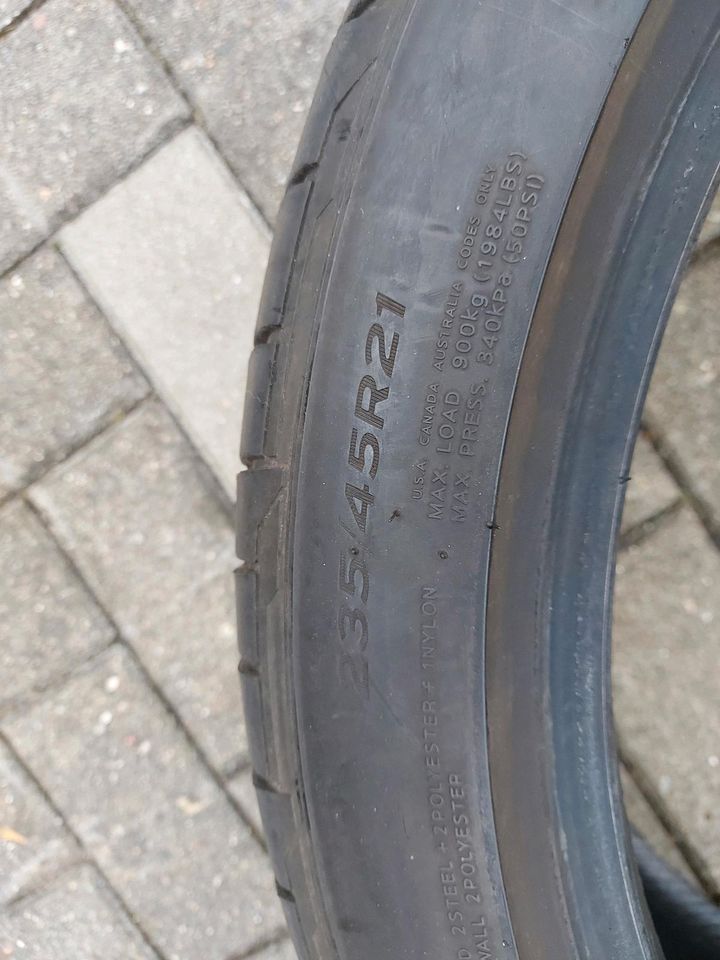 ID Buzz 235/45R21 u. 265/40R21 Sommerreifen nur kurz gefahren in Harsefeld