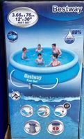 Pool Bestway Fast 366 cm in Top-Zustand Nordrhein-Westfalen - Hallenberg Vorschau