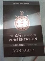 Die 45 Sekunden Präsentation  Don Failla Business Marketing München - Milbertshofen - Am Hart Vorschau