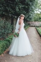 Brautkleid Hochzeitskleid Gr. 40 Marke Agnes 1 mal getragen West - Schwanheim Vorschau