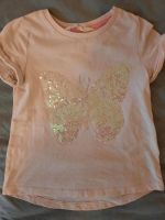 H&M T-Shirt 98/104 Pailletten Schmetterling rosa Rheinland-Pfalz - Koblenz Vorschau