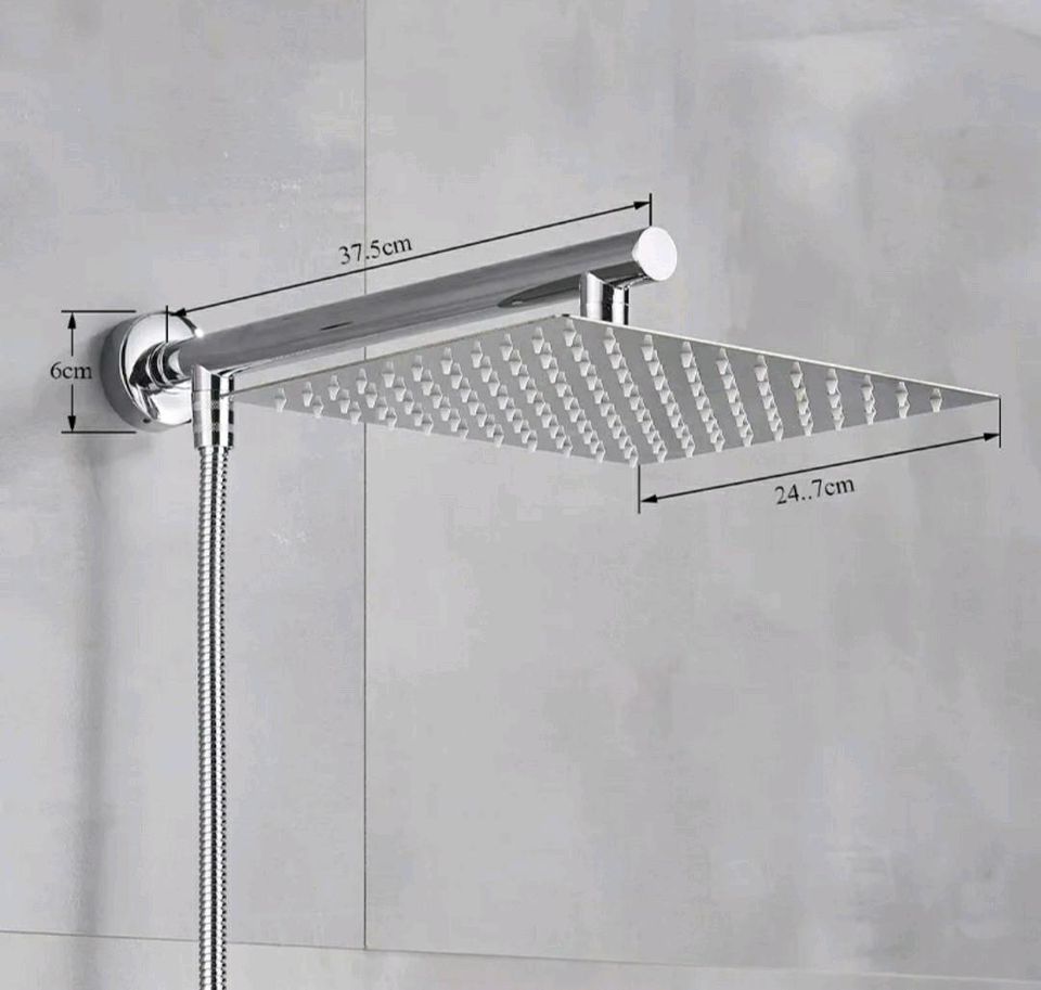 Regendusche Duschgarnitur Duschsystem Modell Miami  Neu ✅ in Korschenbroich