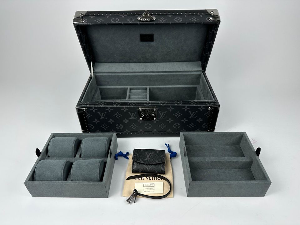 LOUIS VUITTON COFFRET ACCESSOIRES Monogram 9300€ Koffer Uhren in Hamburg