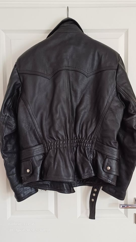 Motorradjacke LOUIS Leder Gr. XL-Gebraucht "Marlon Brando Style" in Hamburg