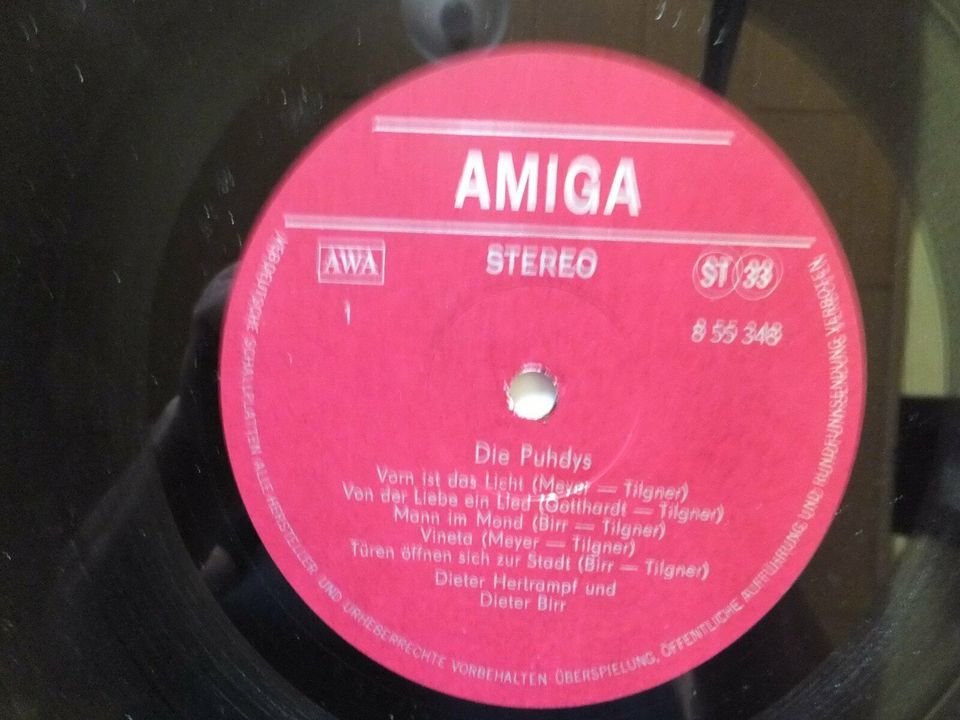 Puhdys-Erste Schallplatte Vinyl70er in Groß Kreutz
