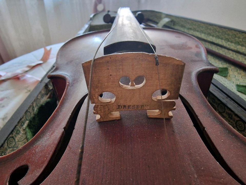 Antike Geige aus Opas Speicher in Saarbrücken