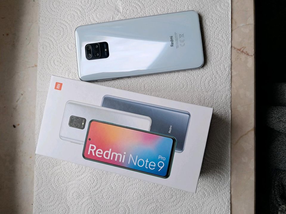 Redmi Note 9 PRO metallic blau wie neu, ohne Mängel. in Sinzing