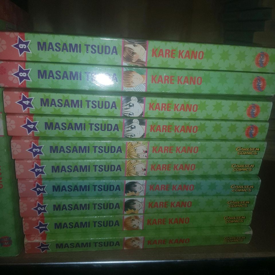 Mangaauflösung Kare Kano Masami Tsuda Band 1-15 + doppelte Manga in Burgdorf