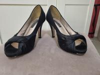 Schwarze Samt-High Heels Niedersachsen - Lüneburg Vorschau