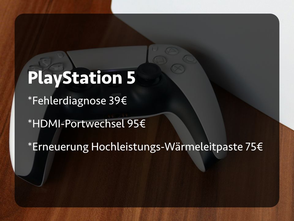 PlayStation 4 & 5 #Reparatur #Wartung #Reinigung #Diagnose in Ulm