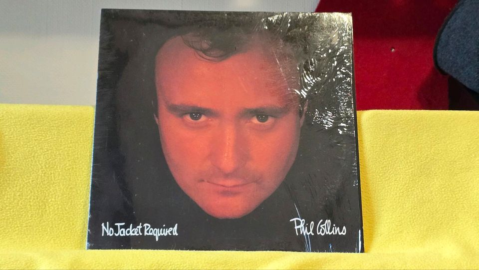 LP '1985' Phil Collins-No Jacket Required +B: in Pinneberg