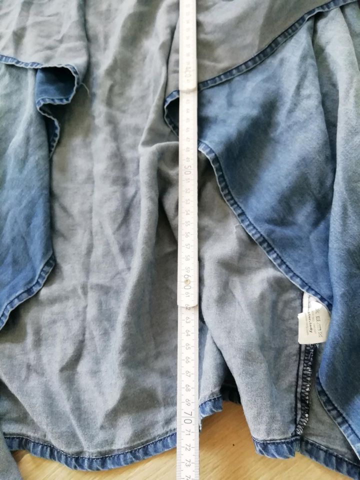 Dünne Jeans Jacke/Cardigan/Blazer, toller Kragen in Olching