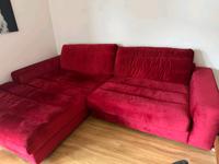 Ecksofa Samt Scarlatti Red Hessen - Gießen Vorschau