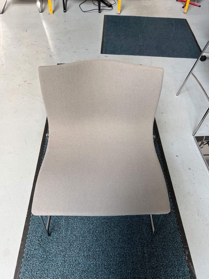 Knoll - Lounge Chair / Designer - Stoff Grau in Düsseldorf