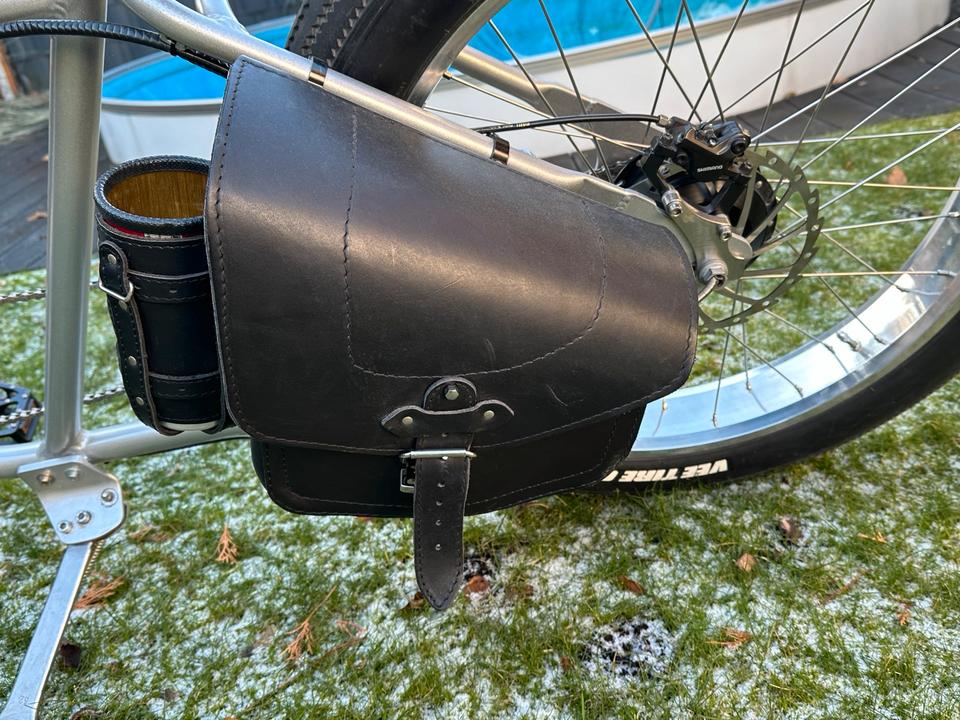 E Bike Cruiser Porucho Alu Tretharley  Chopper Top Erst 768 Km in Ronnenberg