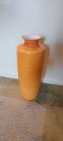 Vase Bodenvase Blumenvase 38cm Ceramik Orange Berlin - Hellersdorf Vorschau