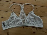 H&M Spitzen BH weiß M ohne Bügel Niedersachsen - Braunschweig Vorschau