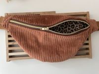 Bauchtasche Hipbag Crossbag Gürteltasche Cord Cognac Leo gold Niedersachsen - Sauensiek Vorschau