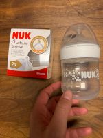 2x Nuk Nature Flasche mit neuen Saugern Baden-Württemberg - Tettnang Vorschau