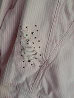 tredy Sommer Jeans Jacke rosenholz weiß gestreift Gr. 50 52 Hessen - Hadamar Vorschau