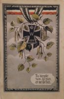 Feldpostkarte 1.Weltkrieg "Du kämpfst für mich, ich bet für Dich" Hessen - Wiesbaden Vorschau