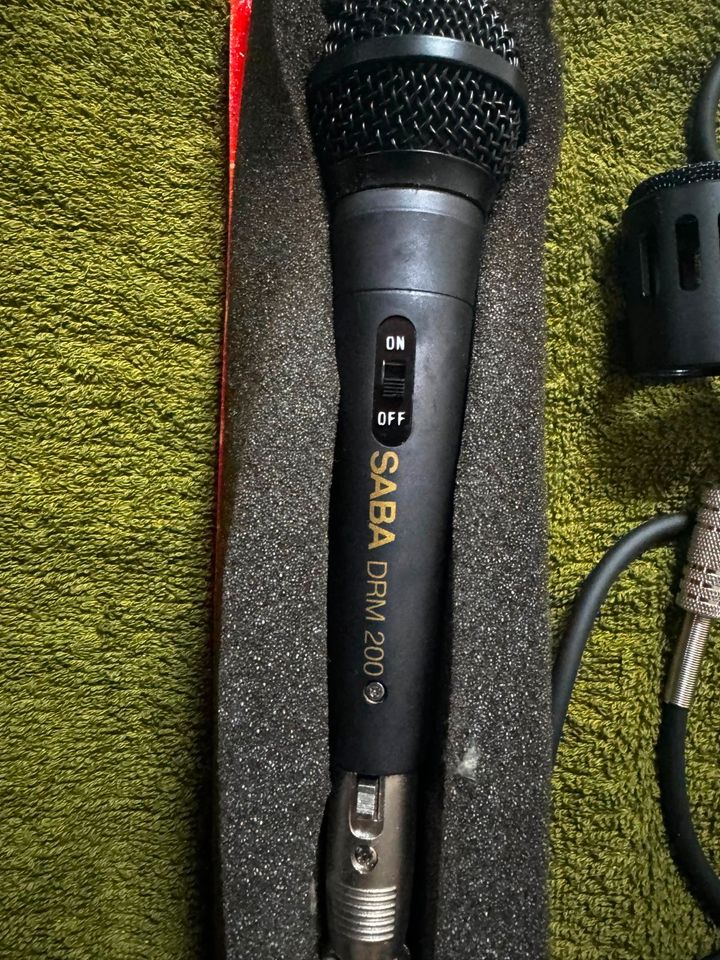 SABA drm200 Mikrofon in Heidenrod