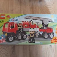 Lego Duplo 4977 Feuerwehr Löschfahrzeug Drehleiter Sachsen - Klipphausen Vorschau