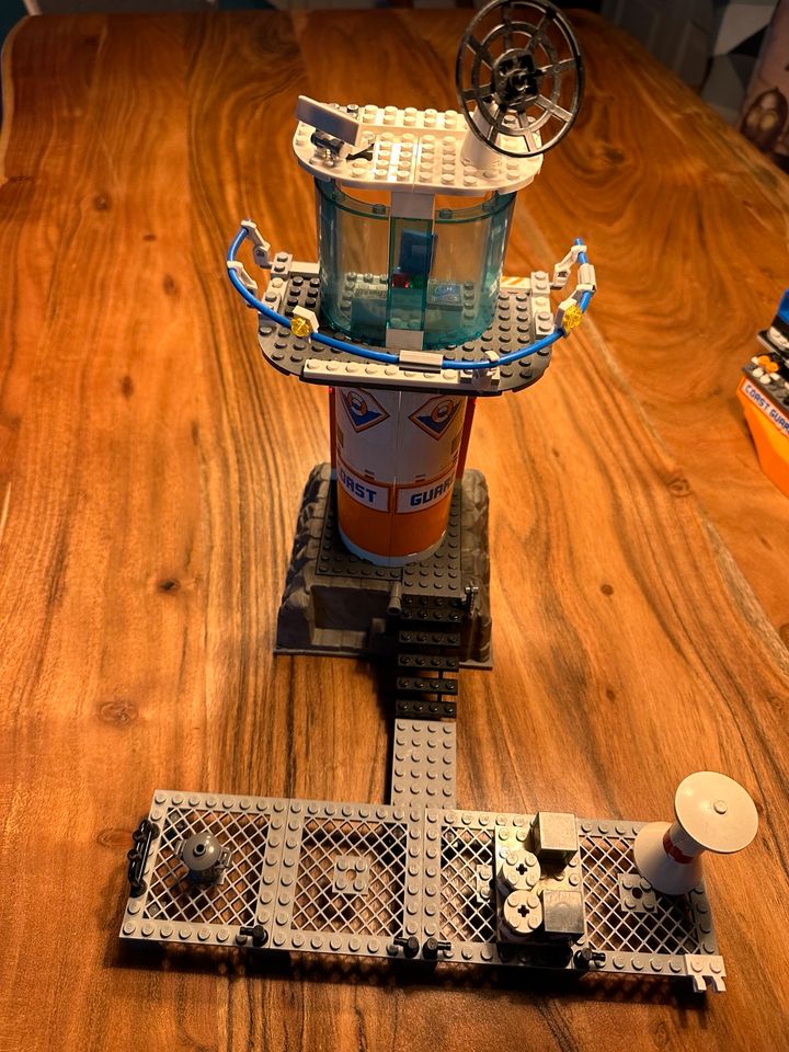 Lego City 7739 Rettungsschiff Turm der Küstenwache Coust Guard in Bochum