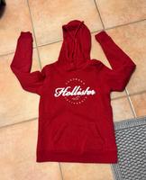 Hollister Hoodie rot weiß Gr. XS Pullover Sweatshirt Thüringen - Weimar Vorschau