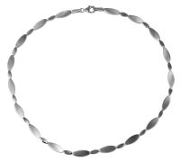 Echt Silber Damen Halskette, mattiert/poliert, 925er Silber NEU Nordrhein-Westfalen - Hagen Vorschau