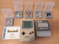 Nintendo Game Boy Classic mit sechs Spielen und Lupe Schleswig-Holstein - Havetoft Vorschau