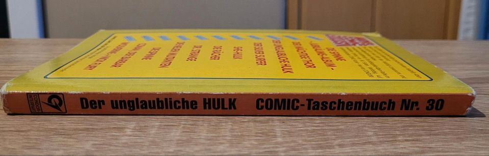 Comic Der unglaubliche Hulk in Andernach