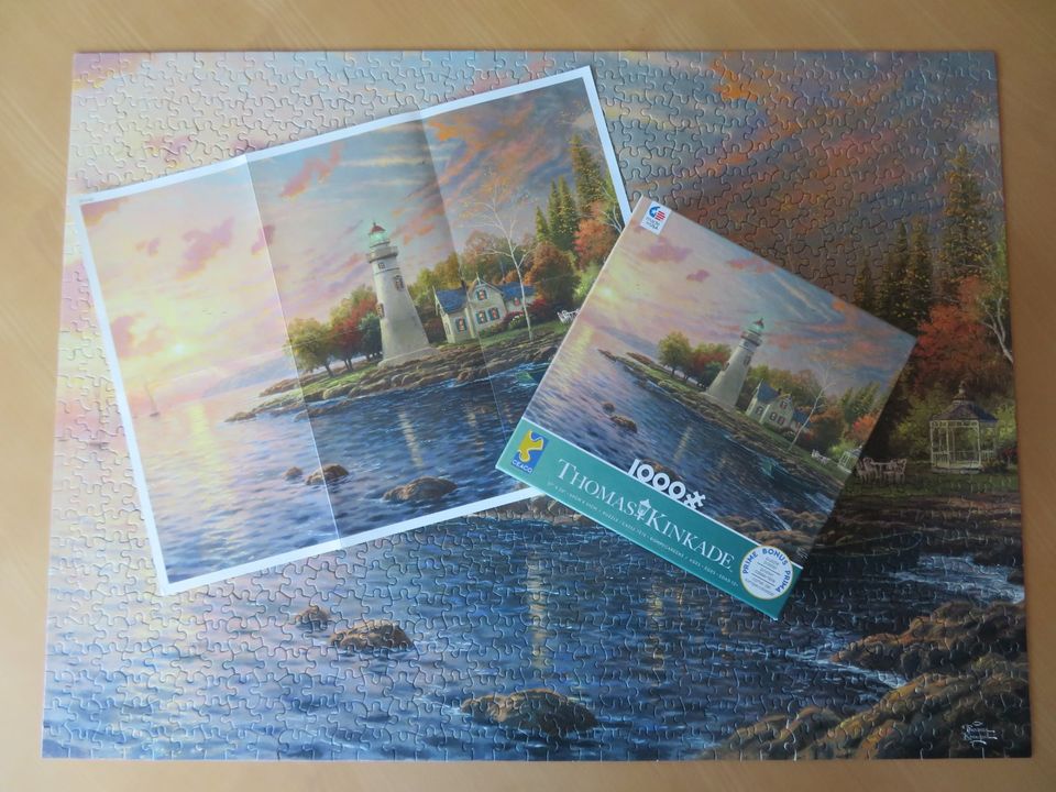 Ceaco Puzzle - Thomas Kinkade - Serenity Cove - 1000 Teile in Berlin