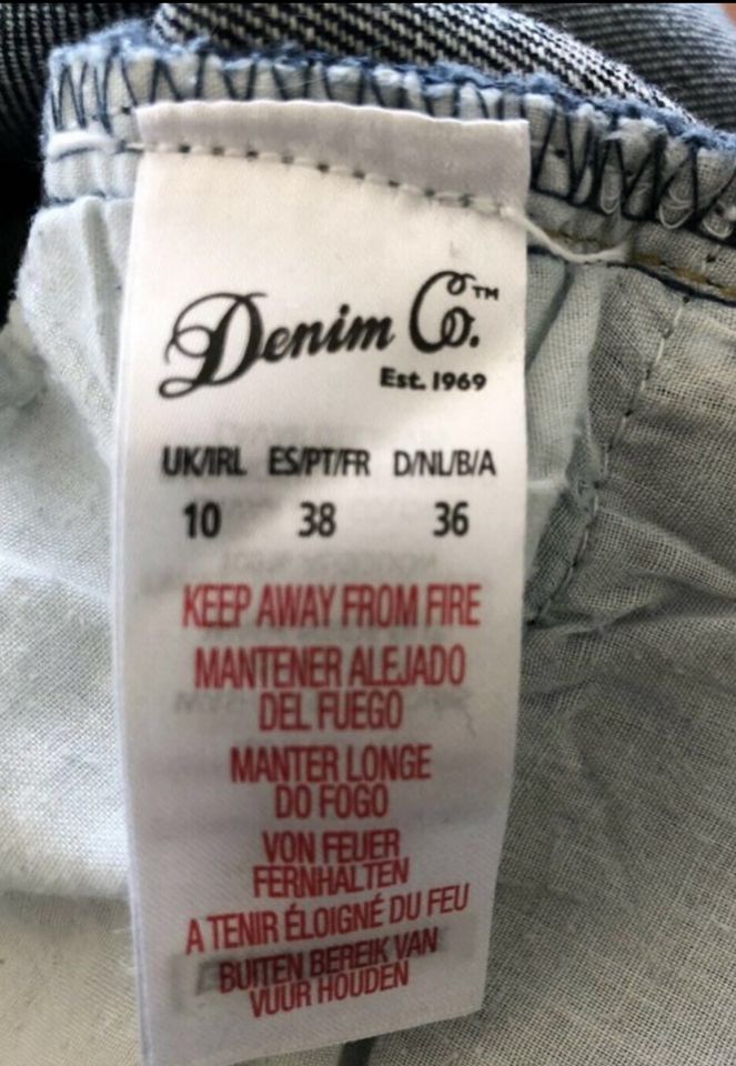 Schöne Denim & Co Jeans Schmucksteinchen S 36/38 Neuw Opus Zhrill in Stedesand 