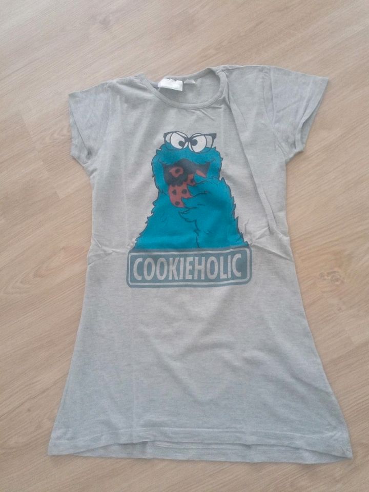 T-Shirt Krümmelmonster "Cookieholic" in Landshut