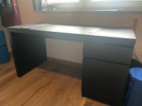 Ikea Malm Schreibtisch schwarz Hessen - Waldbrunn Vorschau