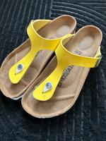 Birkenstock Gizeh,Gelb,neon,Gr 39 Normales Fussbett Niedersachsen - Osnabrück Vorschau