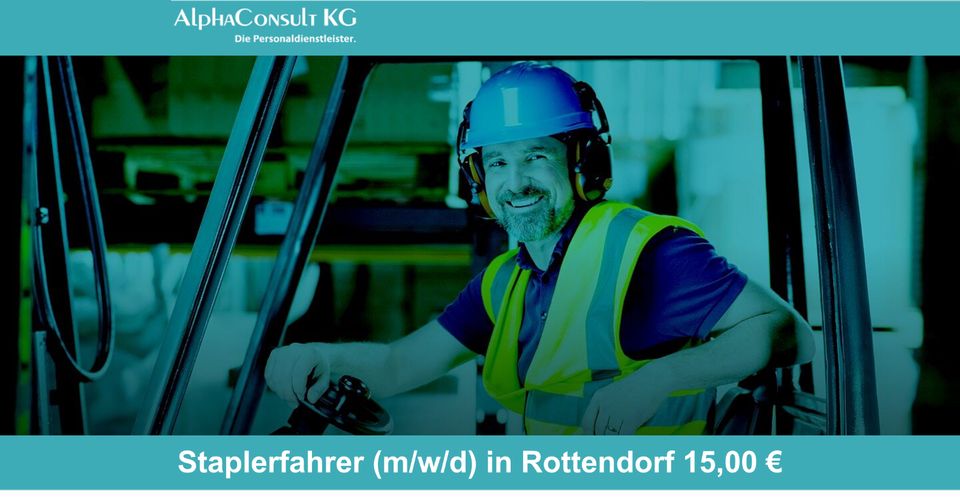 Staplerfahrer (m/w/d) 15 € / Std. || Vollzeit || Rottendorf in Rottendorf Unterfr