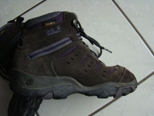 JACK WOLFSKIN Wandern Schuhe 34 Knöchel Trekking Boots BRAUN LILA in Menden