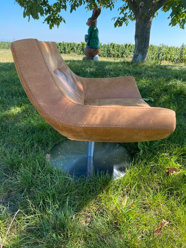 Tommy M Leder De Sessel Lounge Chair Sede by Maschalke in Grünstadt