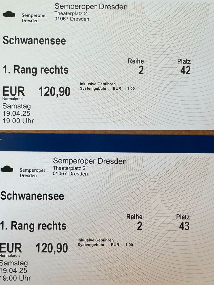 Schwanensee / Semperoper Dresden / 19.04.2025 in Potsdam