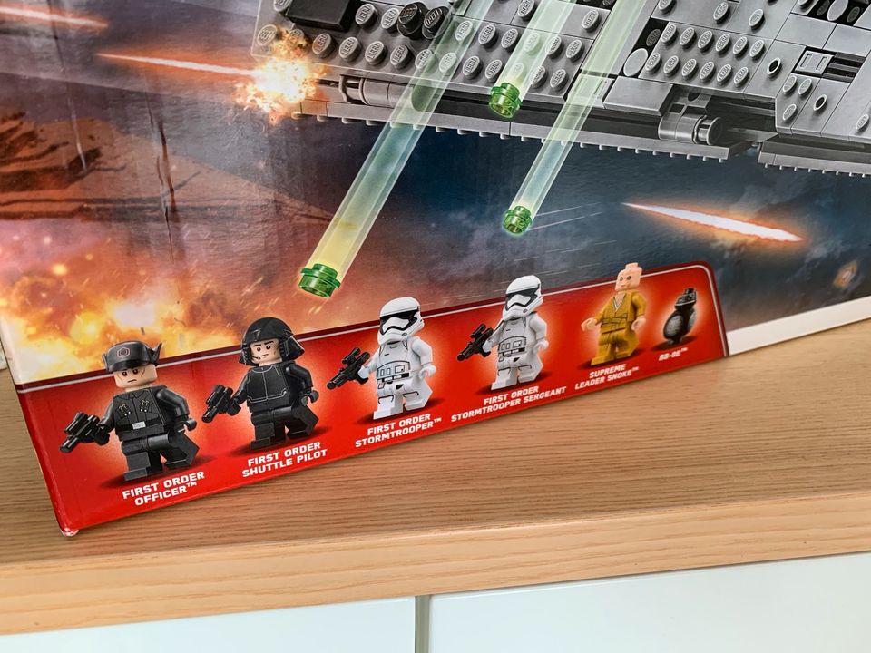 LEGO Star Wars 75190 First Order Star Destroyer Sternenzerstörer in Salzgitter