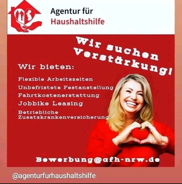 Haushaltshilfe gesucht in Düsseldorf