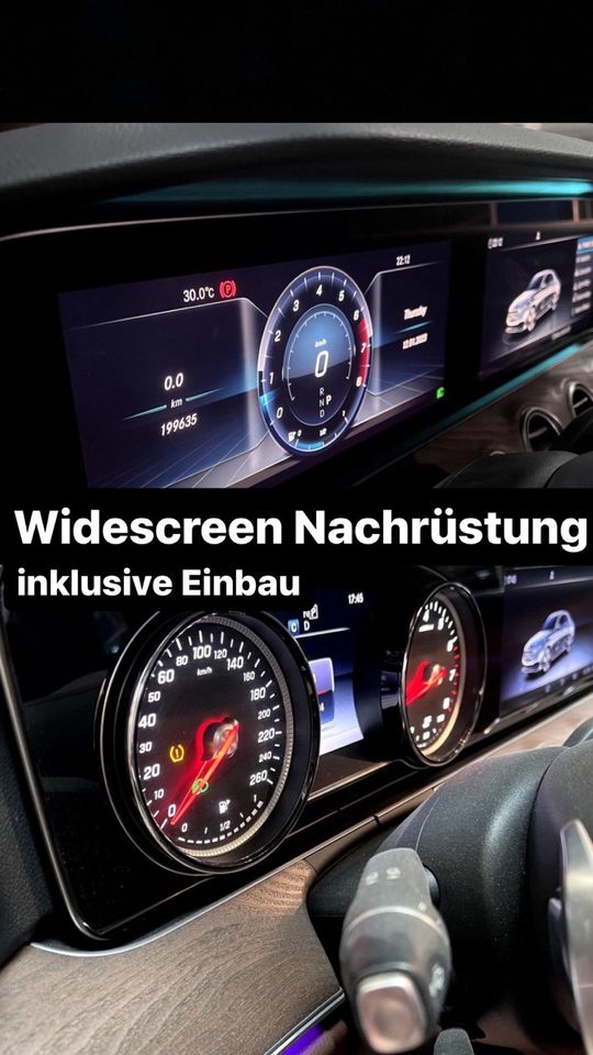 Mercedes Widescreen Nachrüstung | W213 E-Klasse CLS Umbau Display in Aachen