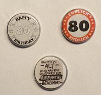 80 Geburtstag“Magneten“Kühlschrankmagnet“80“Geschenk“Metall“ Bergedorf - Hamburg Allermöhe  Vorschau