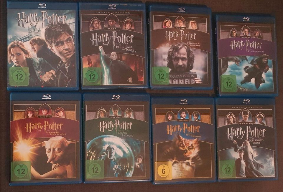 Bluray Disc  Set  Harry Potter in Kriftel