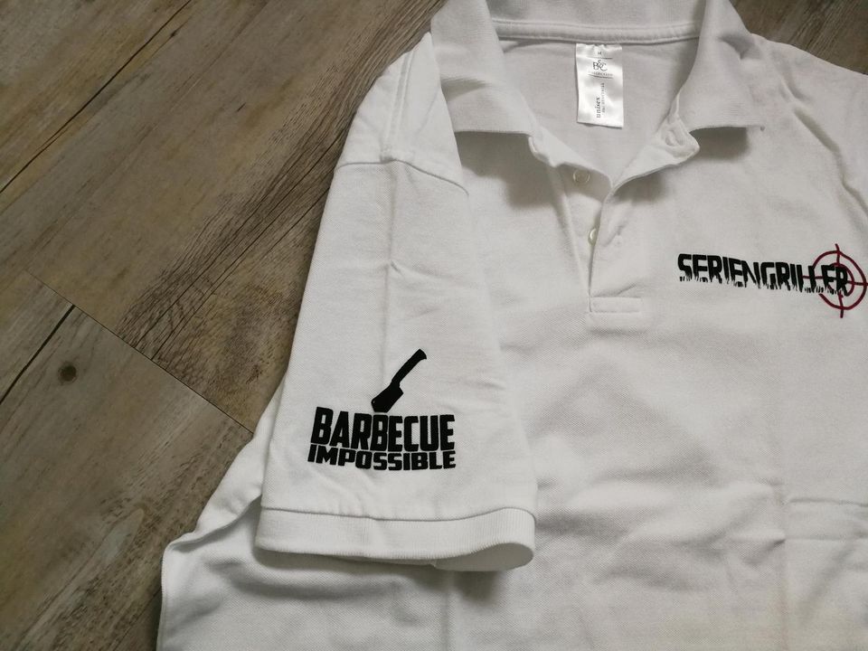 Grill BBQ Polo Shirt SERIENGRILLER GRÖßE M in Neuburg (Nordwestmecklenburg)