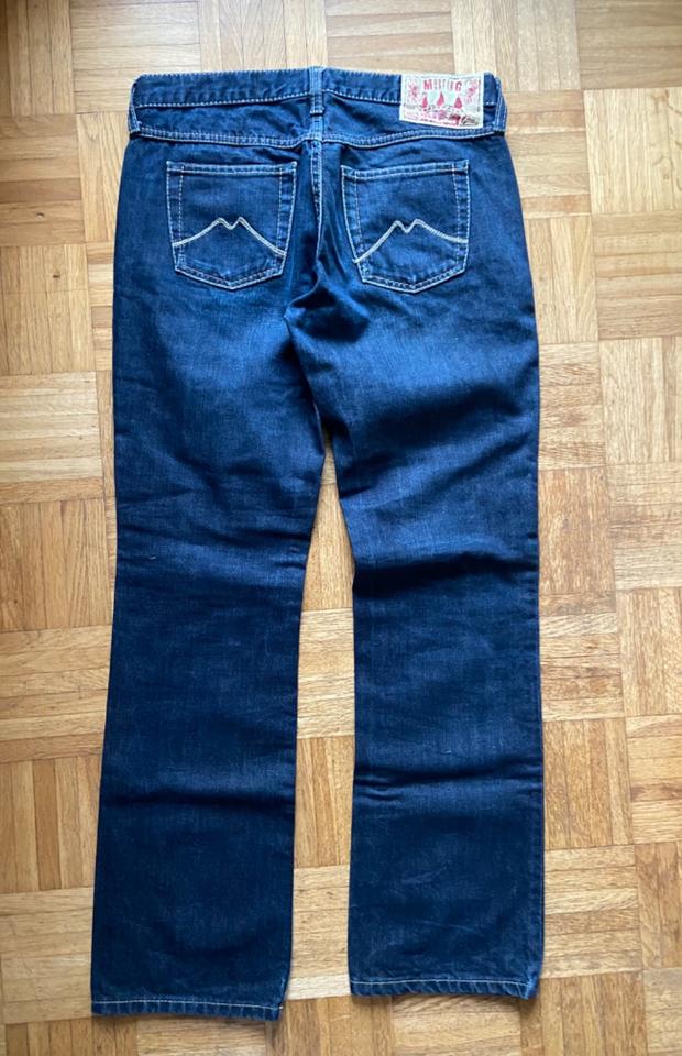 MUSTANG Jeans 30/32, straight, dark denim blue, sehr cooler Look in Schenefeld