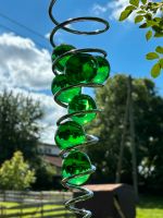 Windspiel/Traube mit 7 Glaskugeln, Grün, Chrome, Garten, Deko, Nordrhein-Westfalen - Erwitte Vorschau
